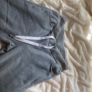 grey joggers/ size M